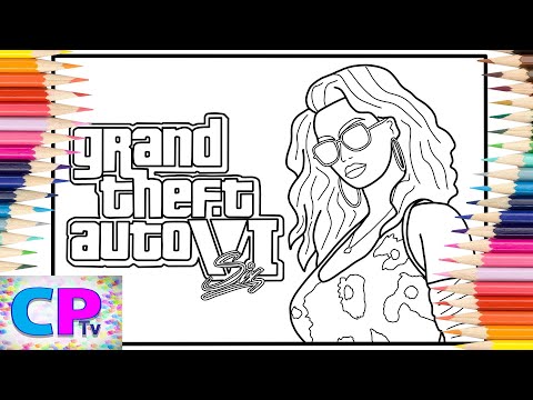 Gta vigrand theft auto trailercoloring of gta vi conceptelektronomia