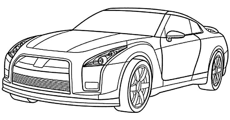 Cars coloring pages