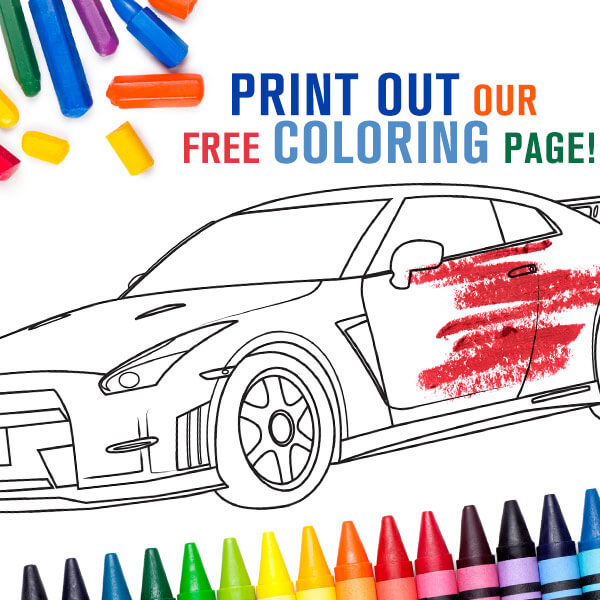 Free car coloring pages for adults and kids