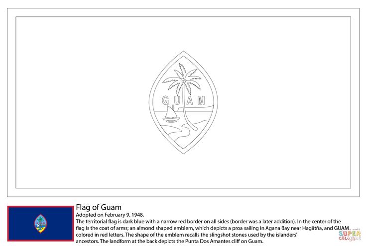 Flag of guam coloring page free printable coloring pages flag coloring pages free printable coloring pages coloring pages