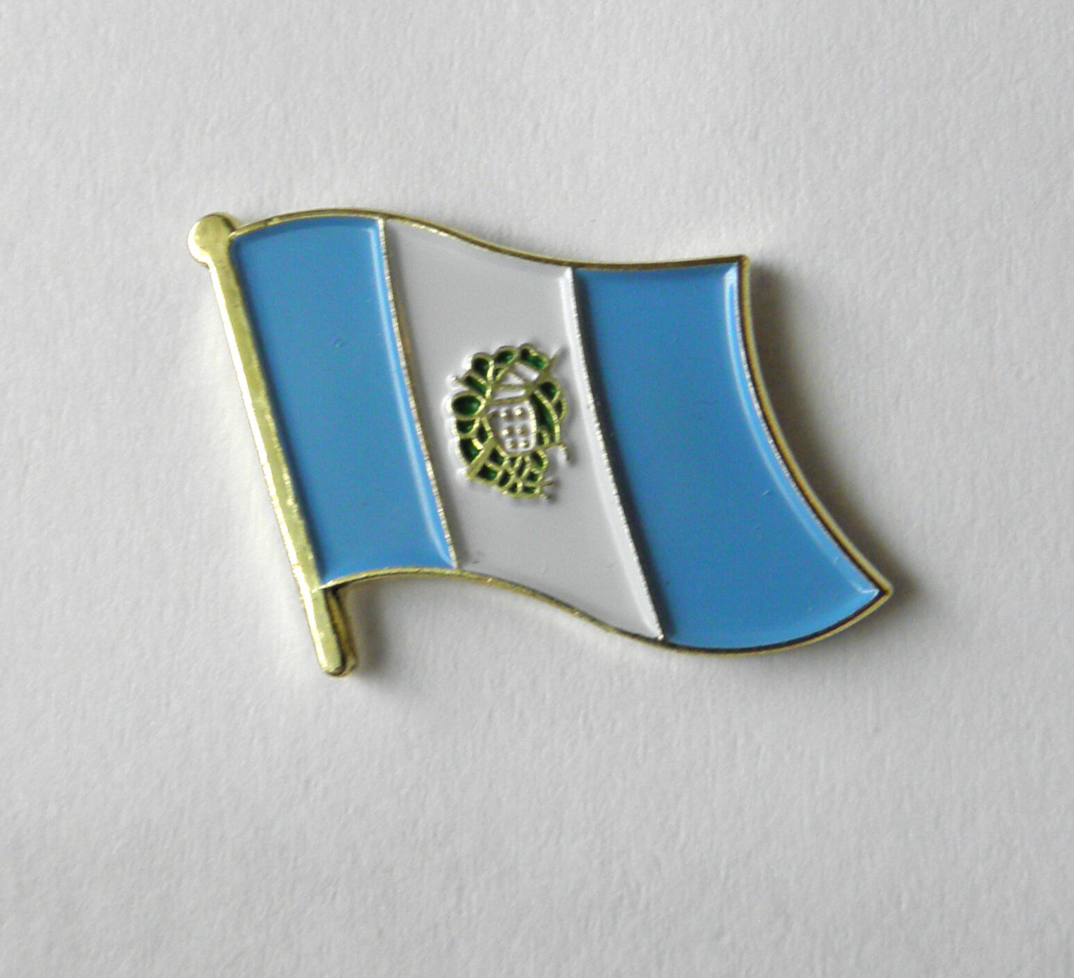 Guatemala national country world flag single lapel pin badge inch