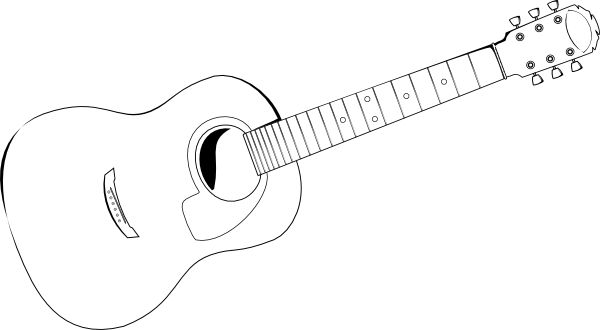 Guitar stencil guitar stencil clip art