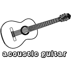 Top free printable guitar coloring pages online