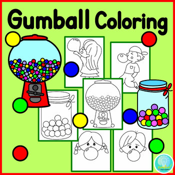 Gumball template happy bubble gum day coloring pages gumball machine printable