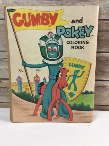 Gumby and pokey coloring book