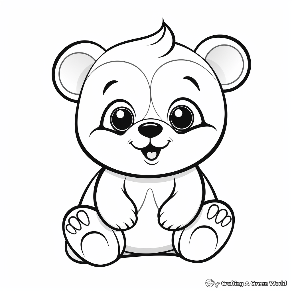 Bear coloring pages