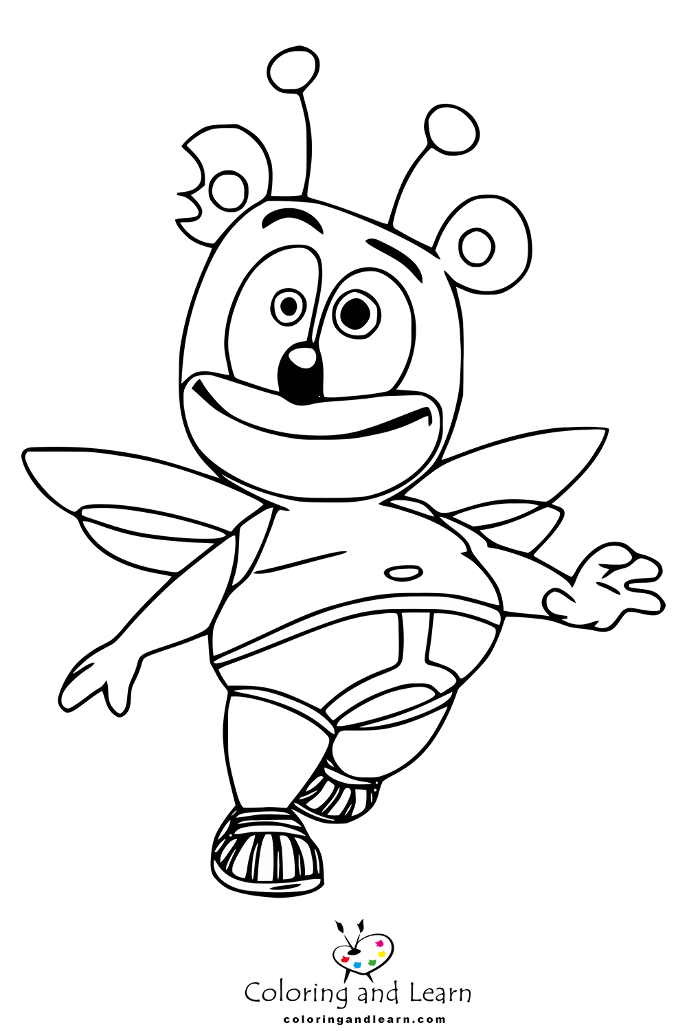 Gummy bear coloring pages