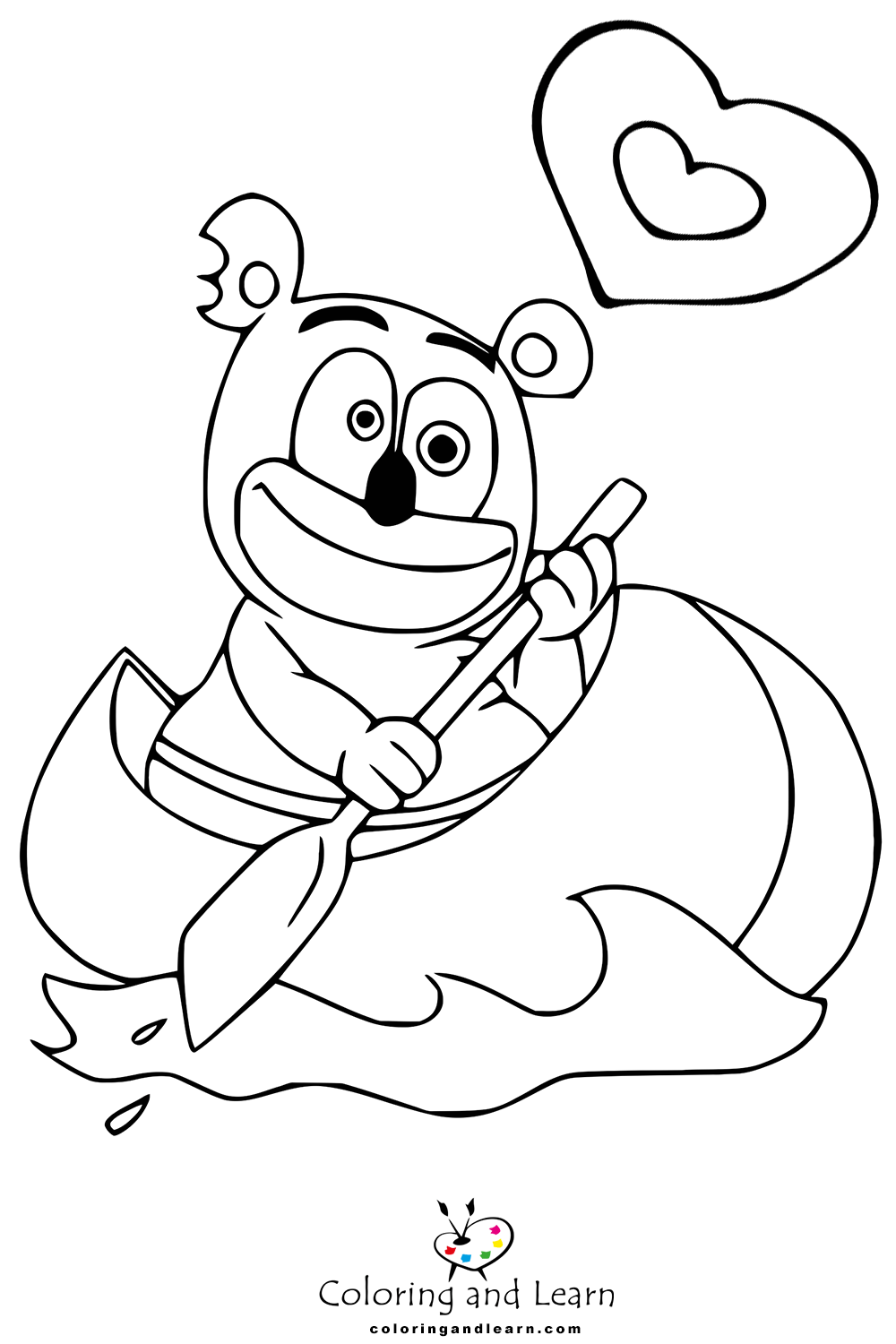 Gummy bear coloring pages rcoloringpages