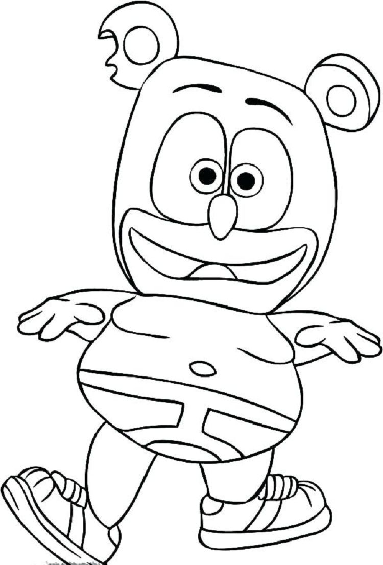 Gummy bear coloring pages check more at httpprinzewilsoncoâ pãginas para colorir dinossauro pãginas para colorir da disney pãginas para colorir de unicãrnio