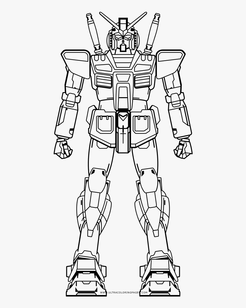 Gundam coloring page