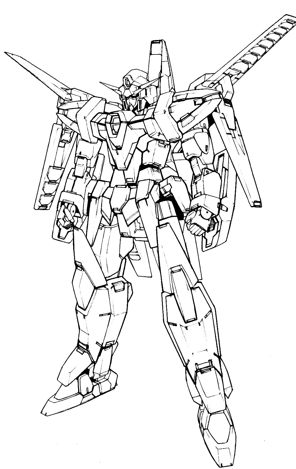 Gundam coloring pages