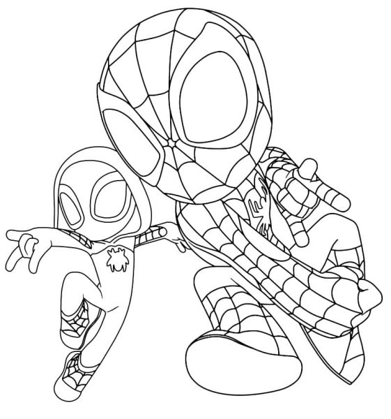 Spidey and gwen stacy