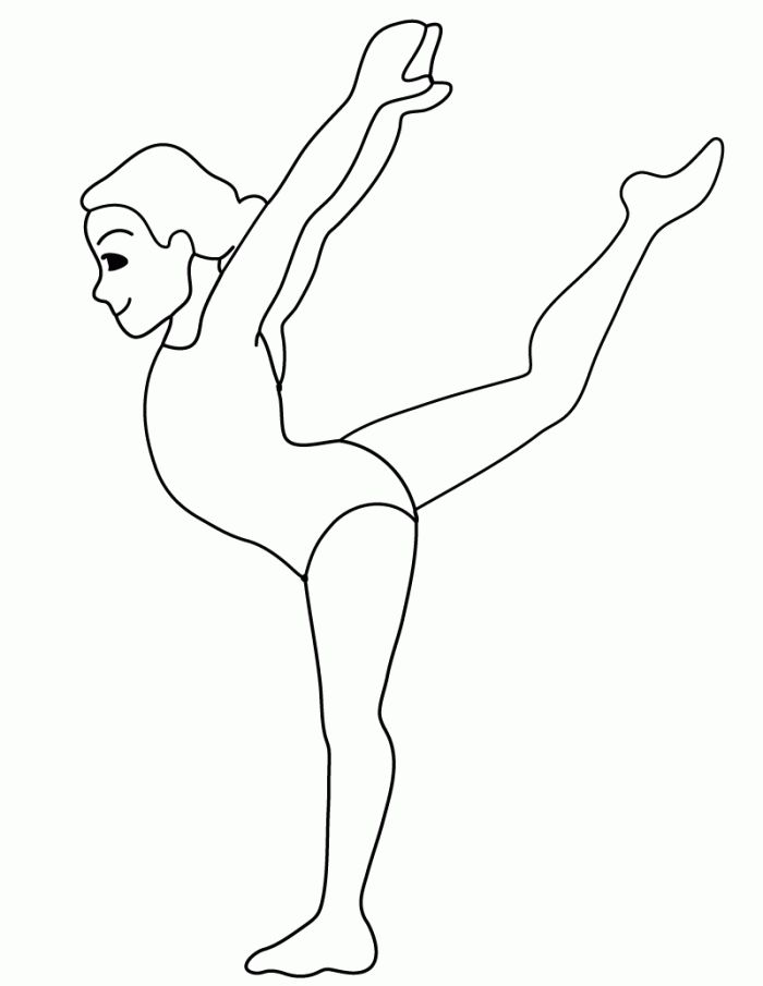 Gymnastics color pages sports coloring pages kids gymnastics gymnastics