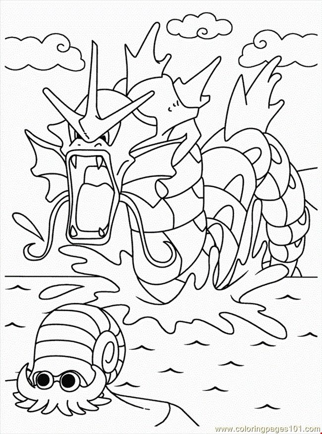 Gyarados pokemon coloring page coloring pages pokemon coloring pages witch coloring pages cartoon coloring pages