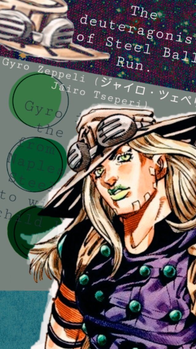 Gyro zeppeli wallpaper jojo bizzare adventure jojos bizarre adventure jojo bizarre