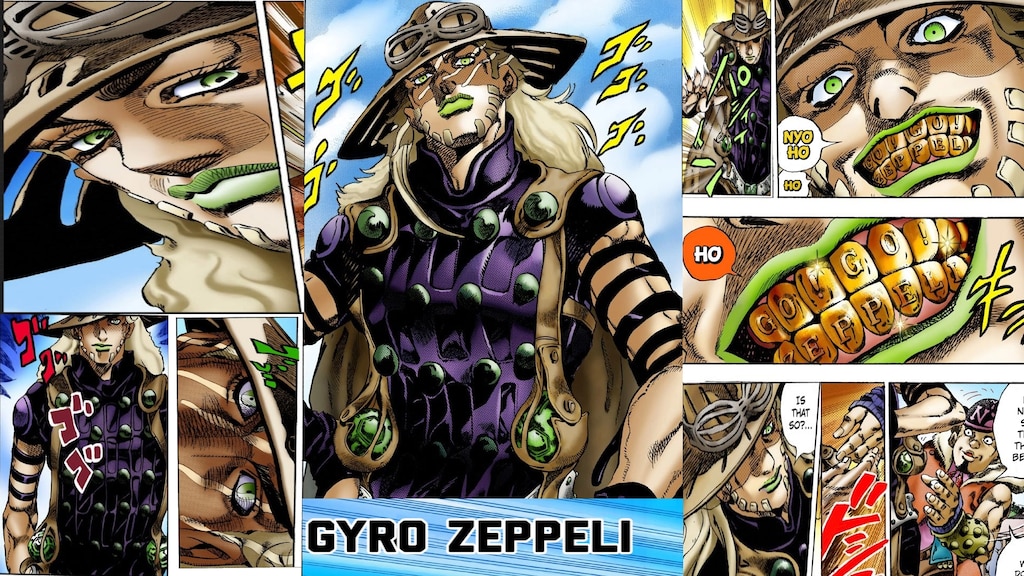 Steam munity gyro zeppeli manga panel wallpaper