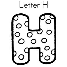 Top free printable letter h coloring pages online