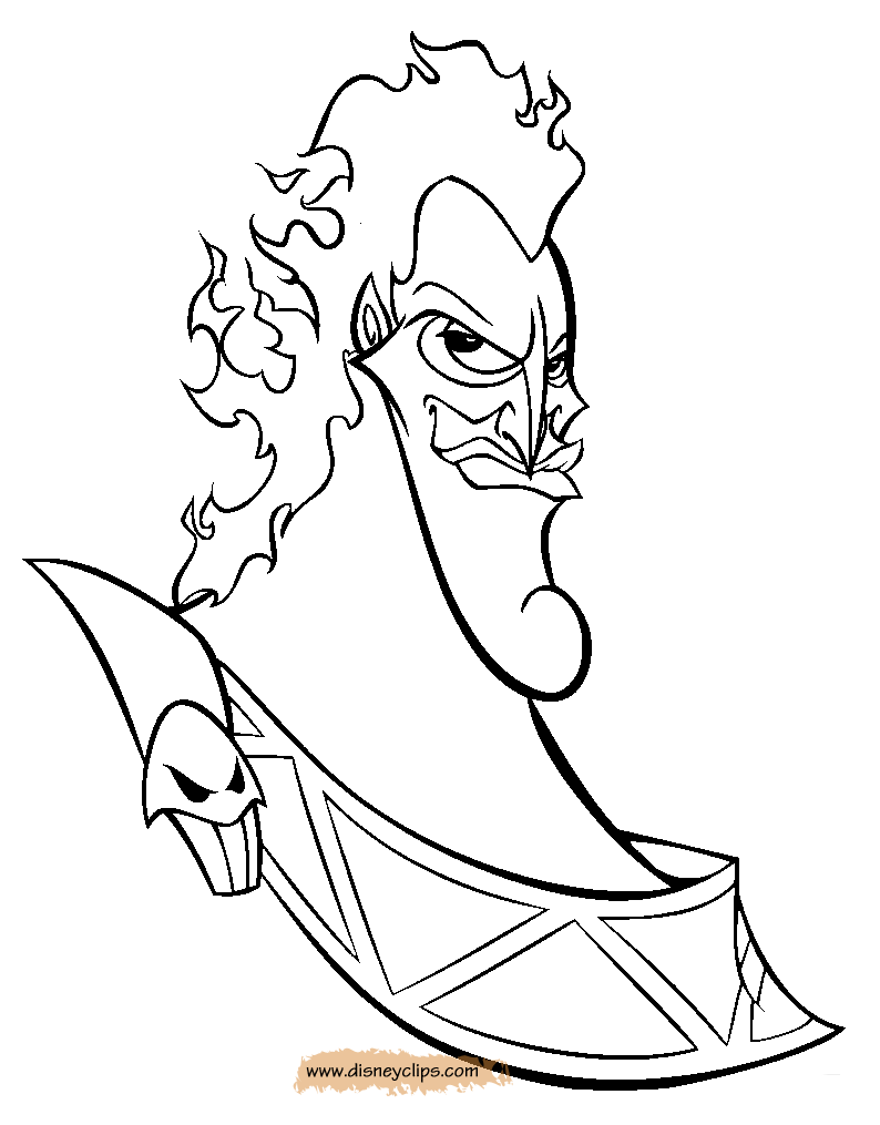 Hercules coloring pages