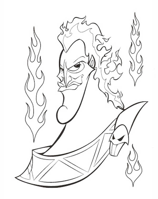 Hades coloring page