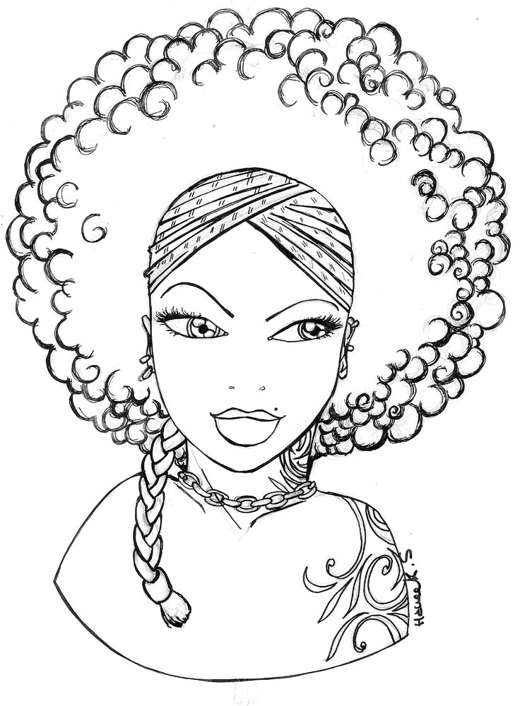 Free coloring page freecoloringpage diversecoloringpage africanamericancoloringpage coloring pages for girls coloring pages african drawings