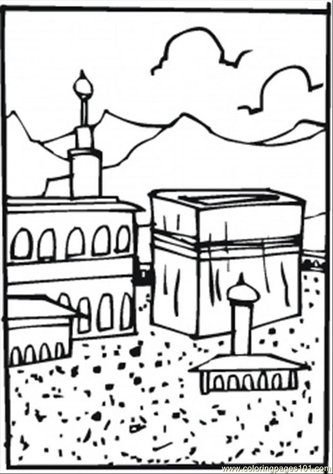 Discover the beauty of hajj with printable coloring pages