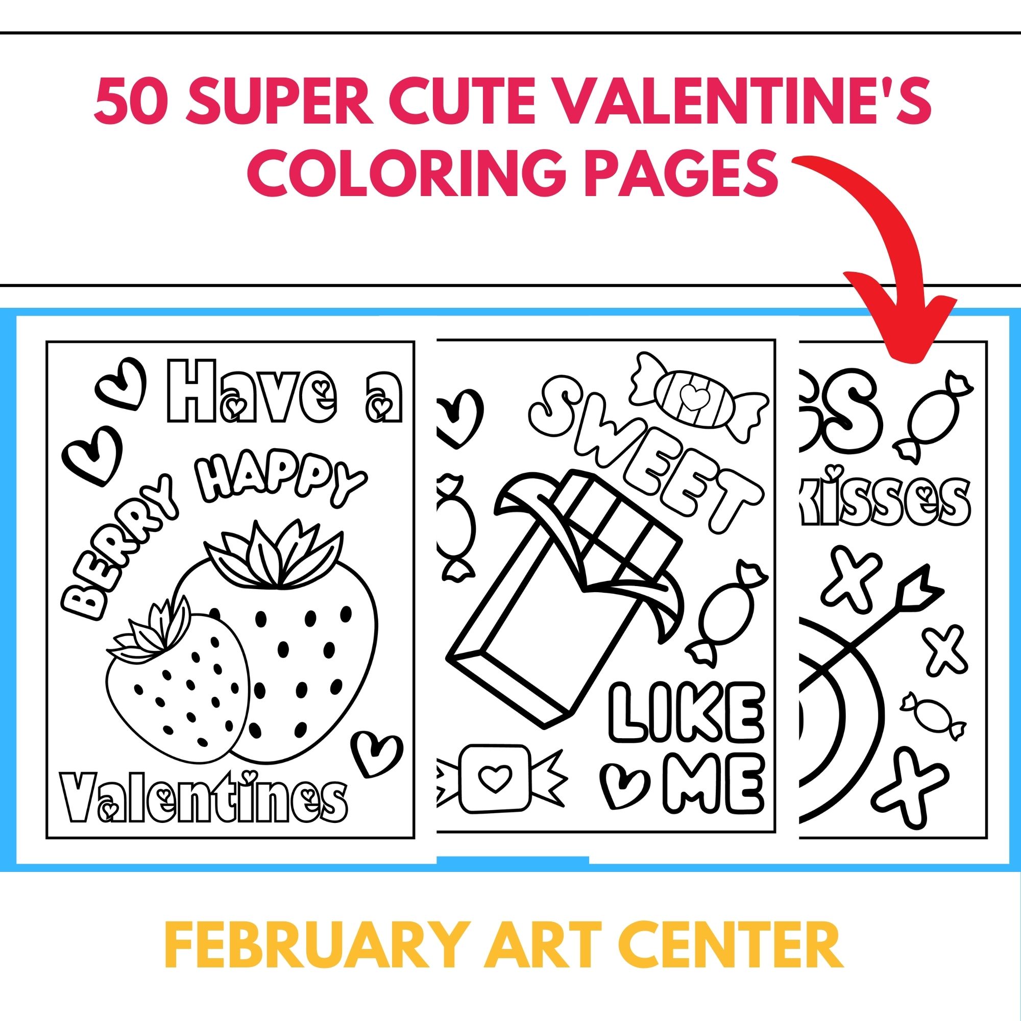 Super cute printable valentines day coloring pages made by teachers