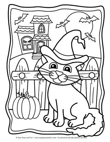 Halloween coloring pages