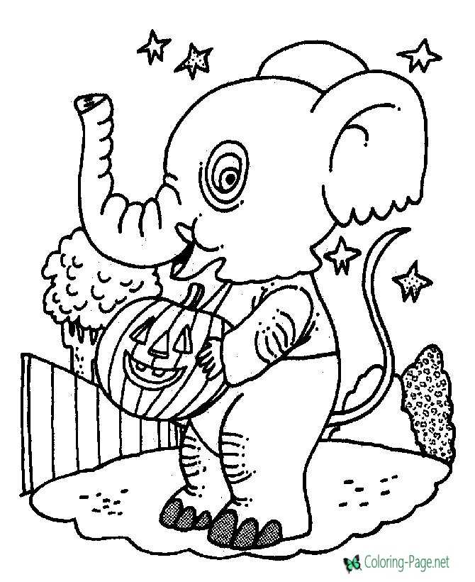 Halloween coloring pages