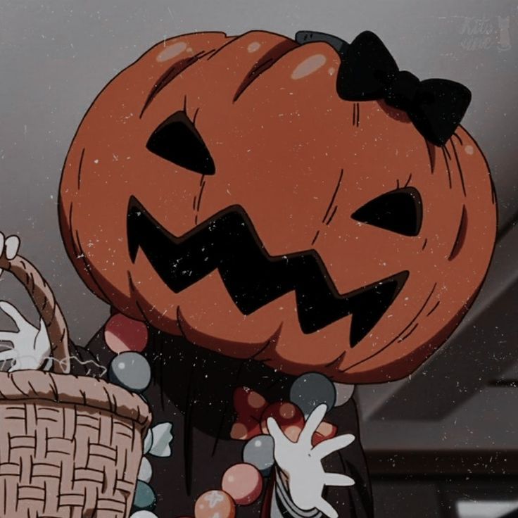 Aesthetic halloween anime pfp