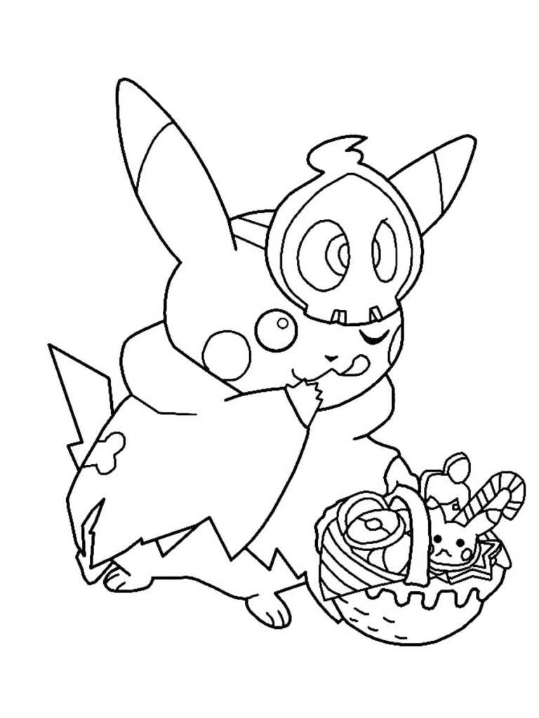 Cute halloween coloring pages