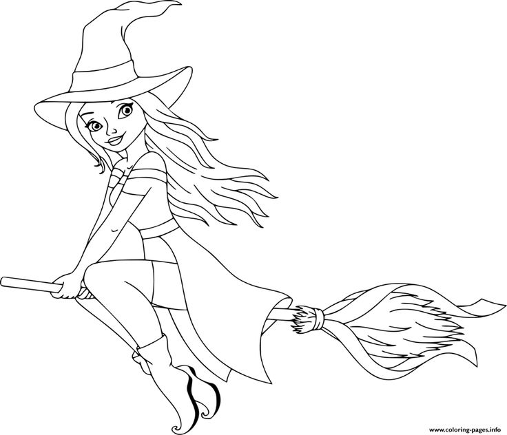 Print cute witch barbie coloring pages free halloween coloring pages witch coloring pages barbie coloring