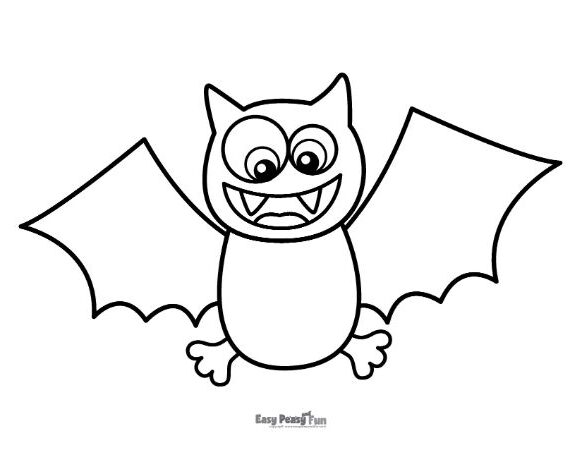 Printable bat coloring pages â sheets