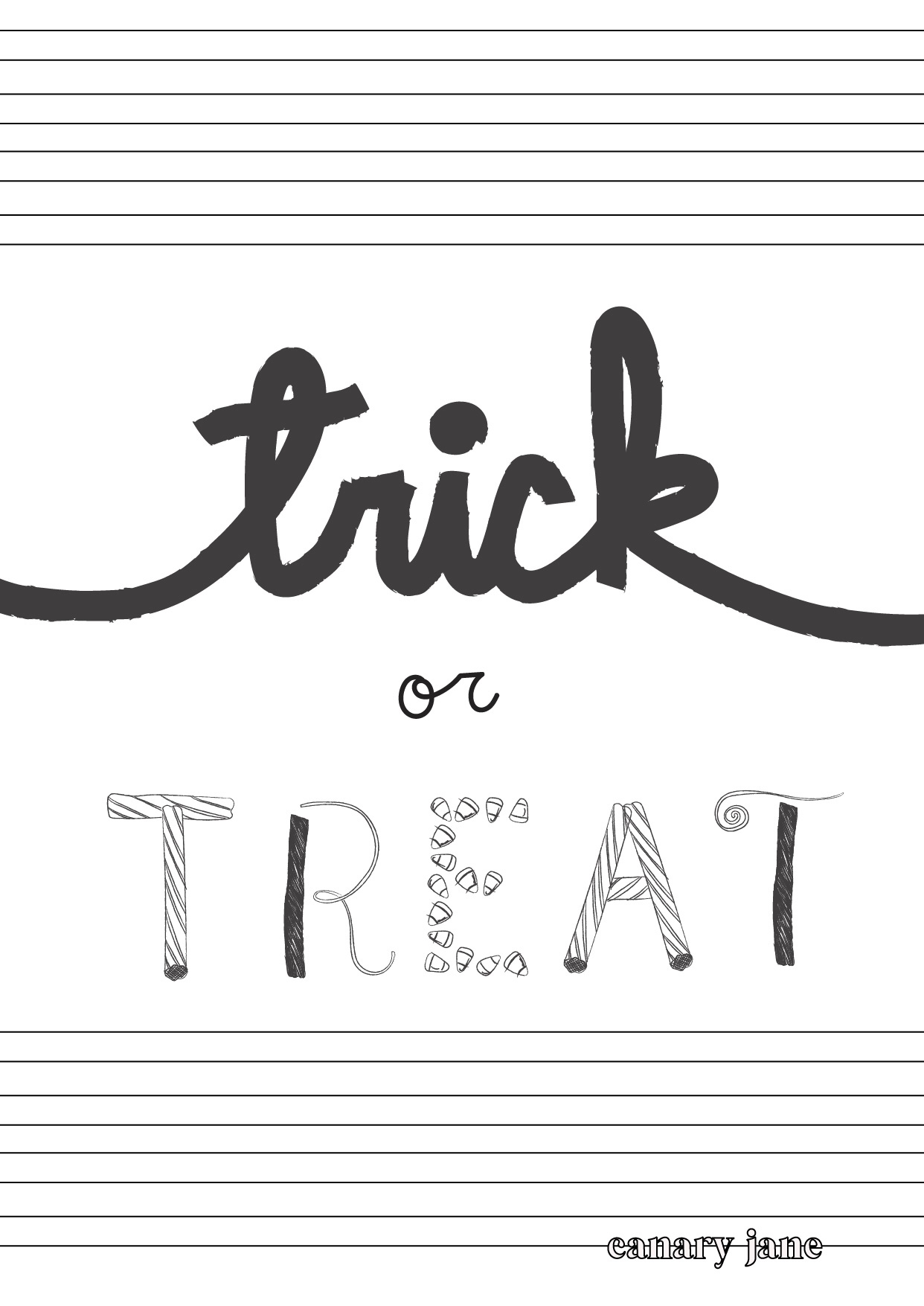 Free printable halloween prints coloring pages