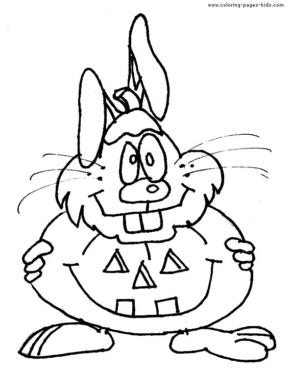 Bunny with a pumpkin coloring sheet to print bunny coloring pages pumpkin coloring sheet animal coloring pages