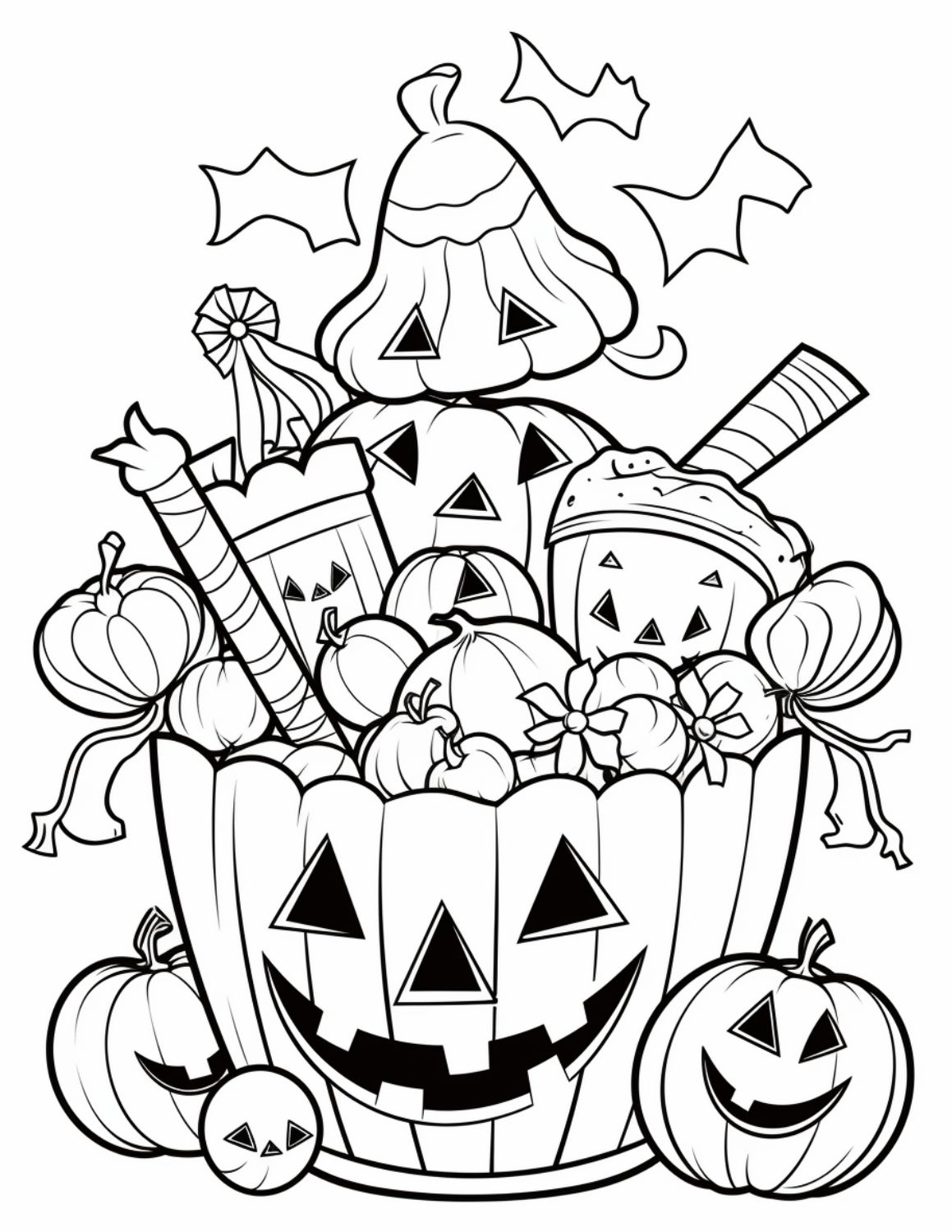 Free printable candy coloring pages with pdf book download skip to my lou