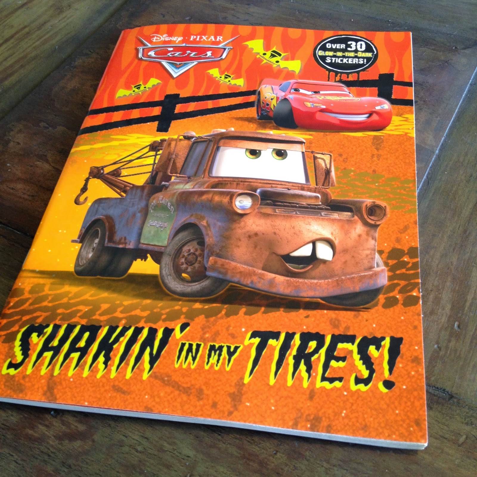 Dan the pixar fan cars halloween coloring book shakin in my tires