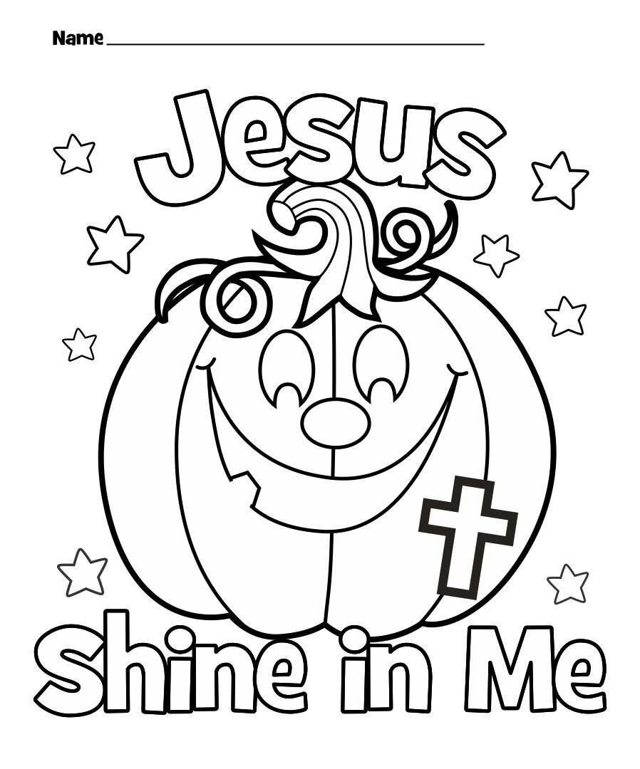 Halloween coloring pages jesus christian halloween christian halloween crafts sunday school coloring pages