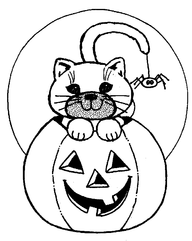 Spooky halloween coloring pages printable for free download