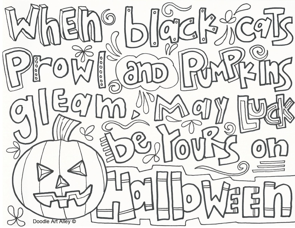 Halloween coloring pages