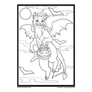 Coloring pages for halloween