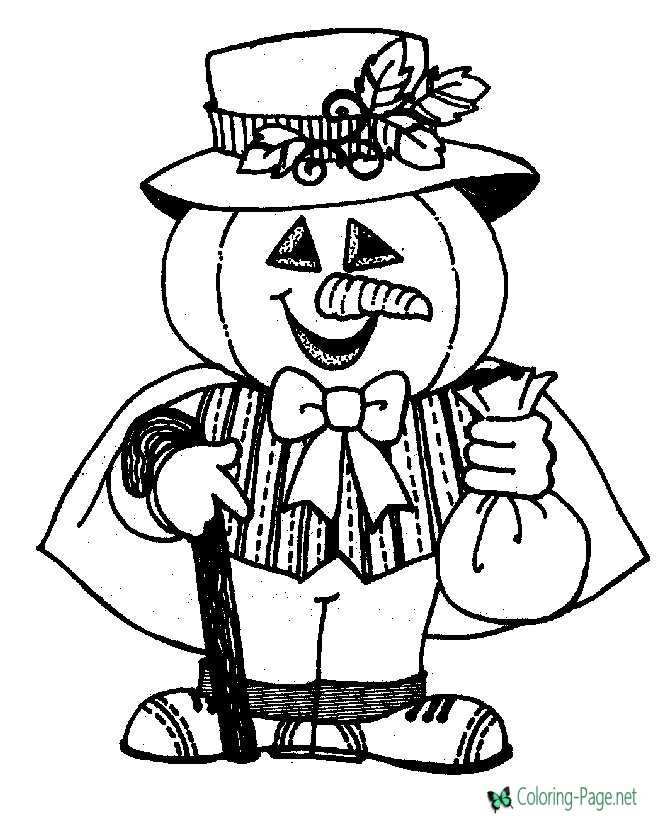 Halloween coloring pages