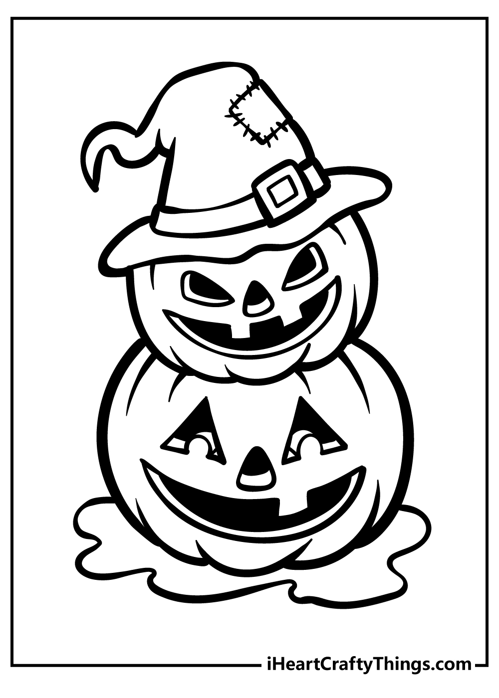 Halloween coloring pages free printables