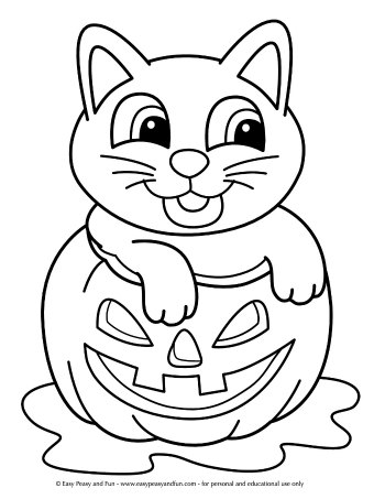 Halloween coloring pages