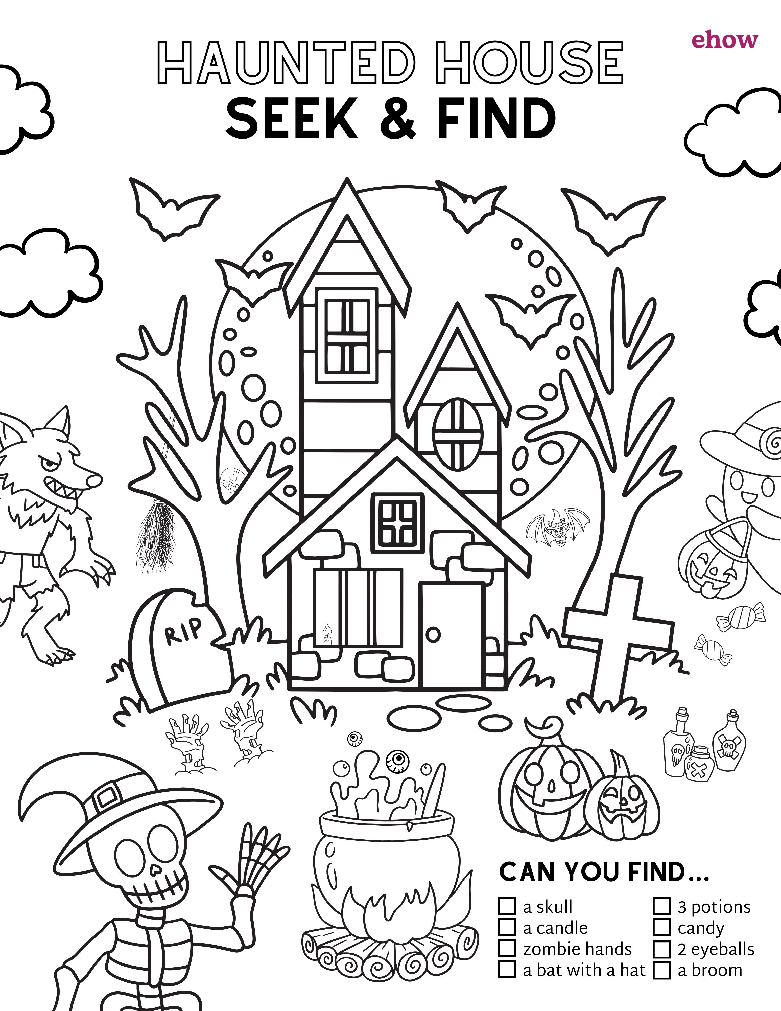 Free printable halloween coloring pages for all ages