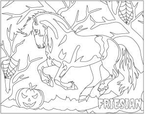 Horsey halloween fall fun downloadable crafts