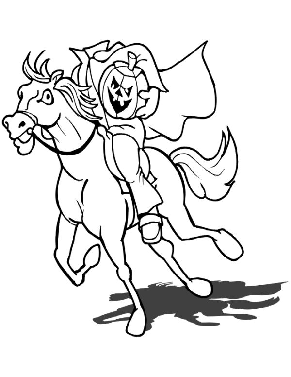 Pin by jerri forzano on halloween coloring halloween coloring horse coloring pages halloween coloring pages