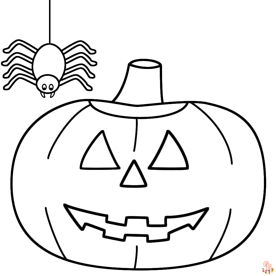 Jack o lanterns coloring pages printable free and easy for kids