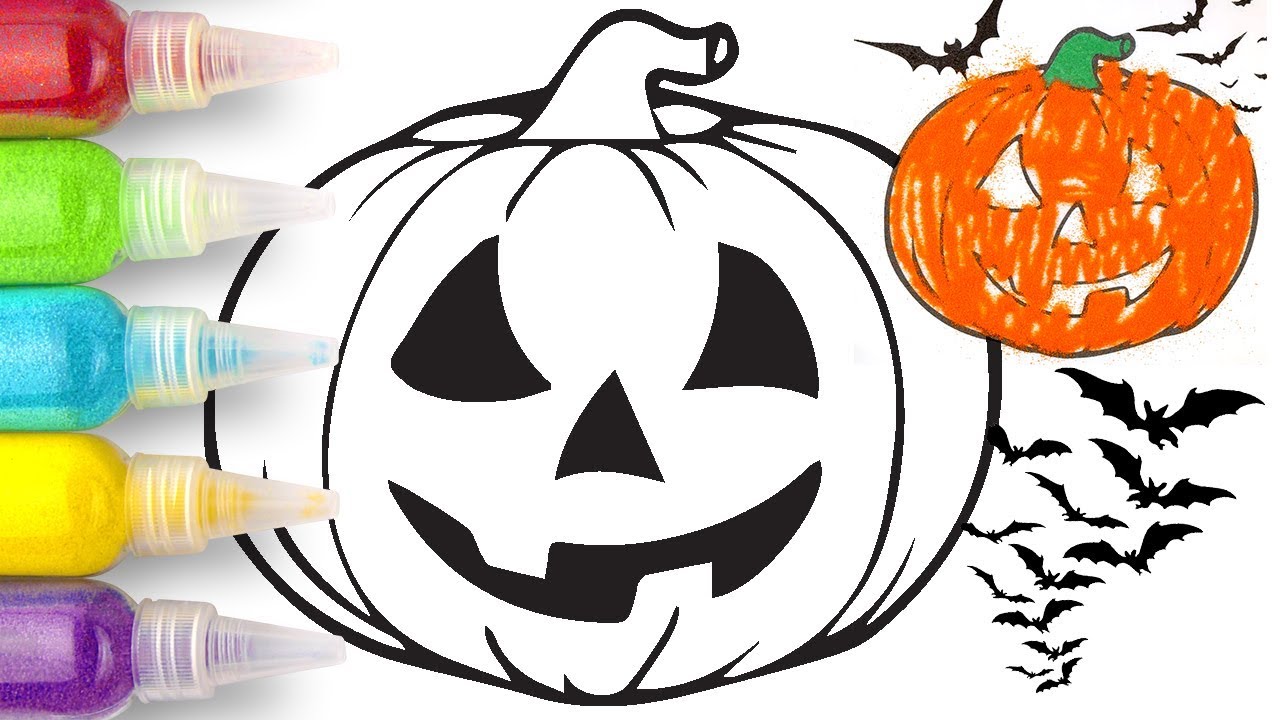 Halloween pupkin coloring pages jack