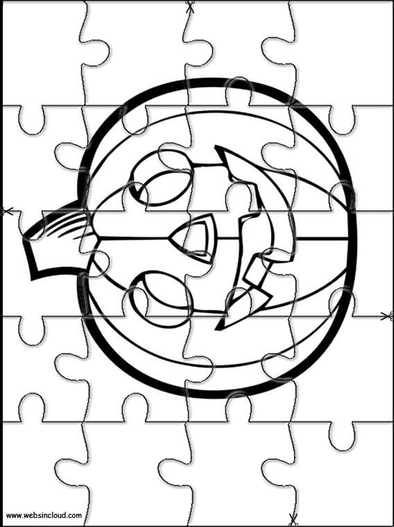 Printable jigsaw puzzles to cut out for kids halloween coloring pages halloween printables toddler art projects halloween jigsaw puzzles