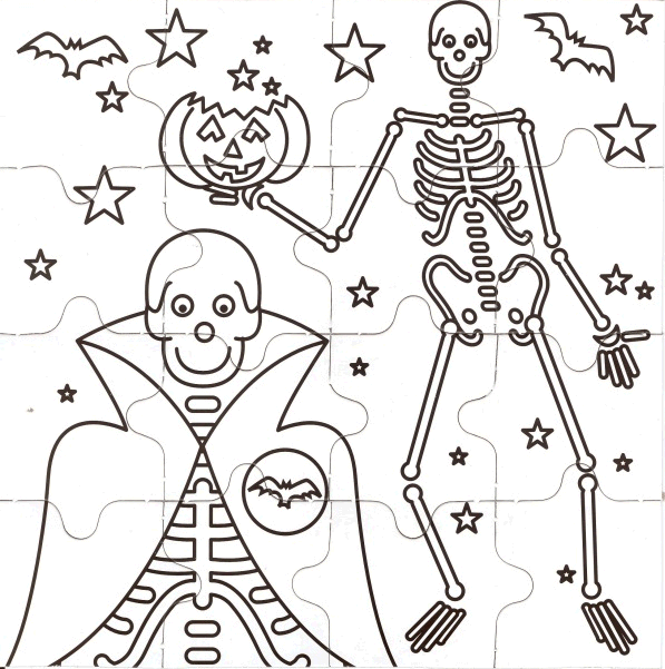 Kids halloween coloring pages mobiles version